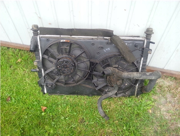 фото №1, Ford mondeo mk3 tdci - радиатор вентилятор комплект