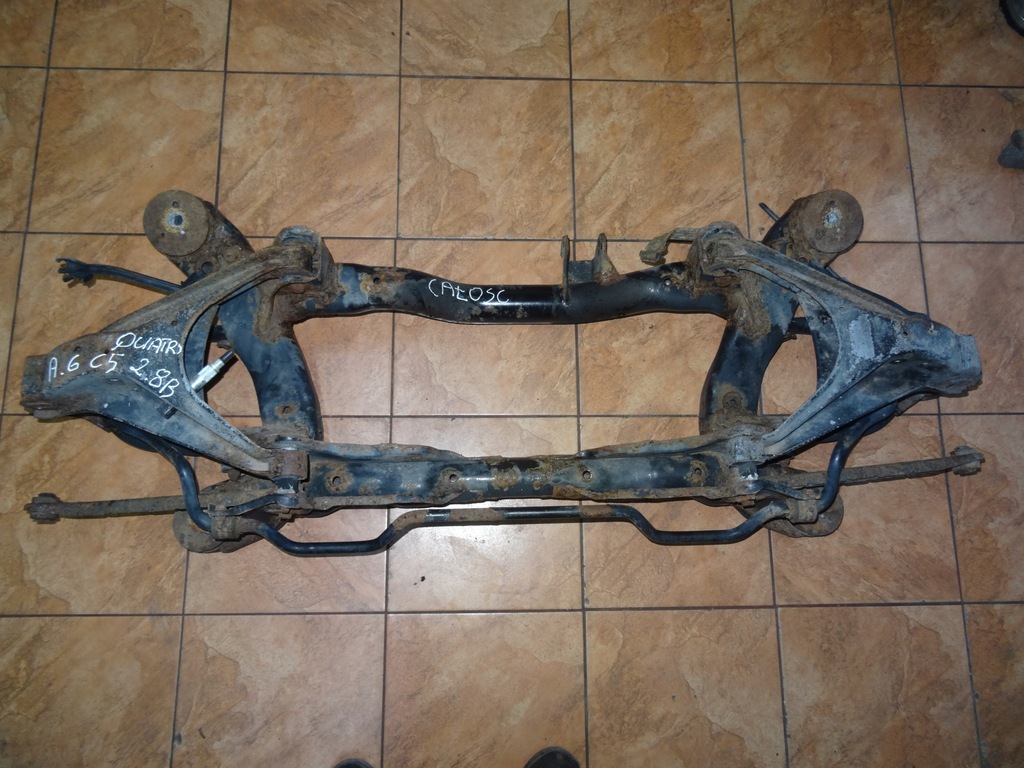 фото №5, Audi a6 c5 2.8b quatro балка задняя oś