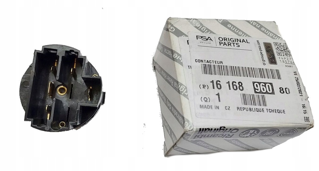 фото №11, Оригинальная колодка замка зажигания peugeot boxer citroen jumper 2.0 2.2 3.0 2008-24