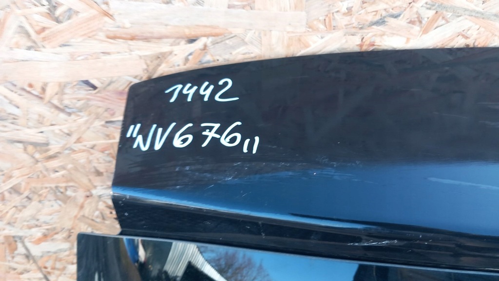 фото №2, Renault grand scenic iii крышка багажника задняя nv676