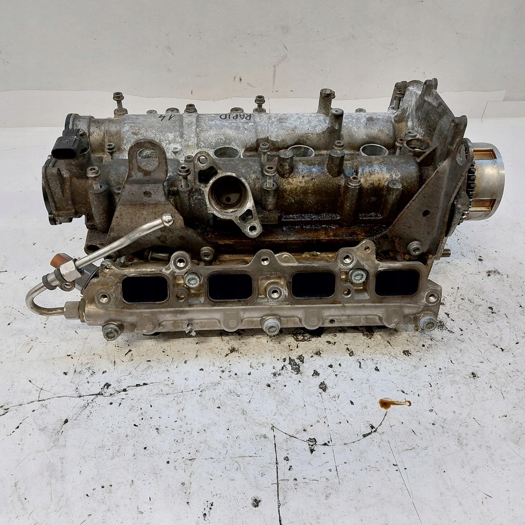 фото №14, Skoda rapid 1,4 tsi головка двигателя валы защита распределительного вала 03c103358bf