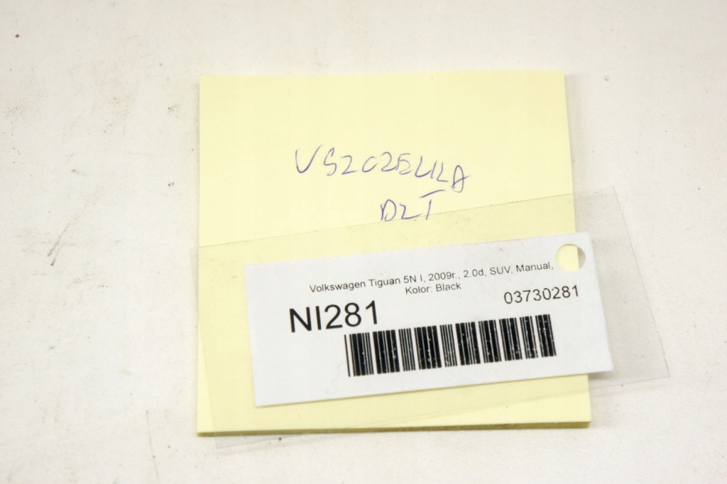 фото №7, Ni281 vw tiguan i 5n прокладка стекло левый задняя