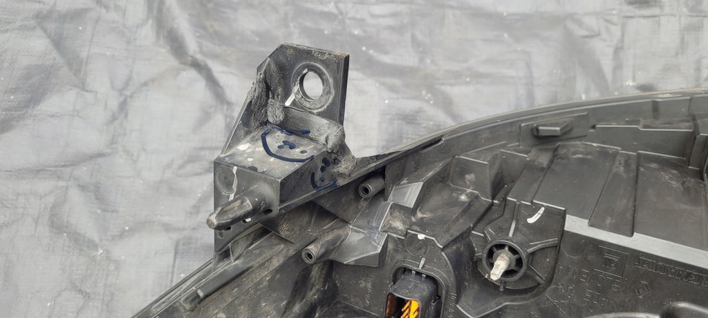 фото №11, Лампа правая фара правый renault trafic 3 iii / 1310