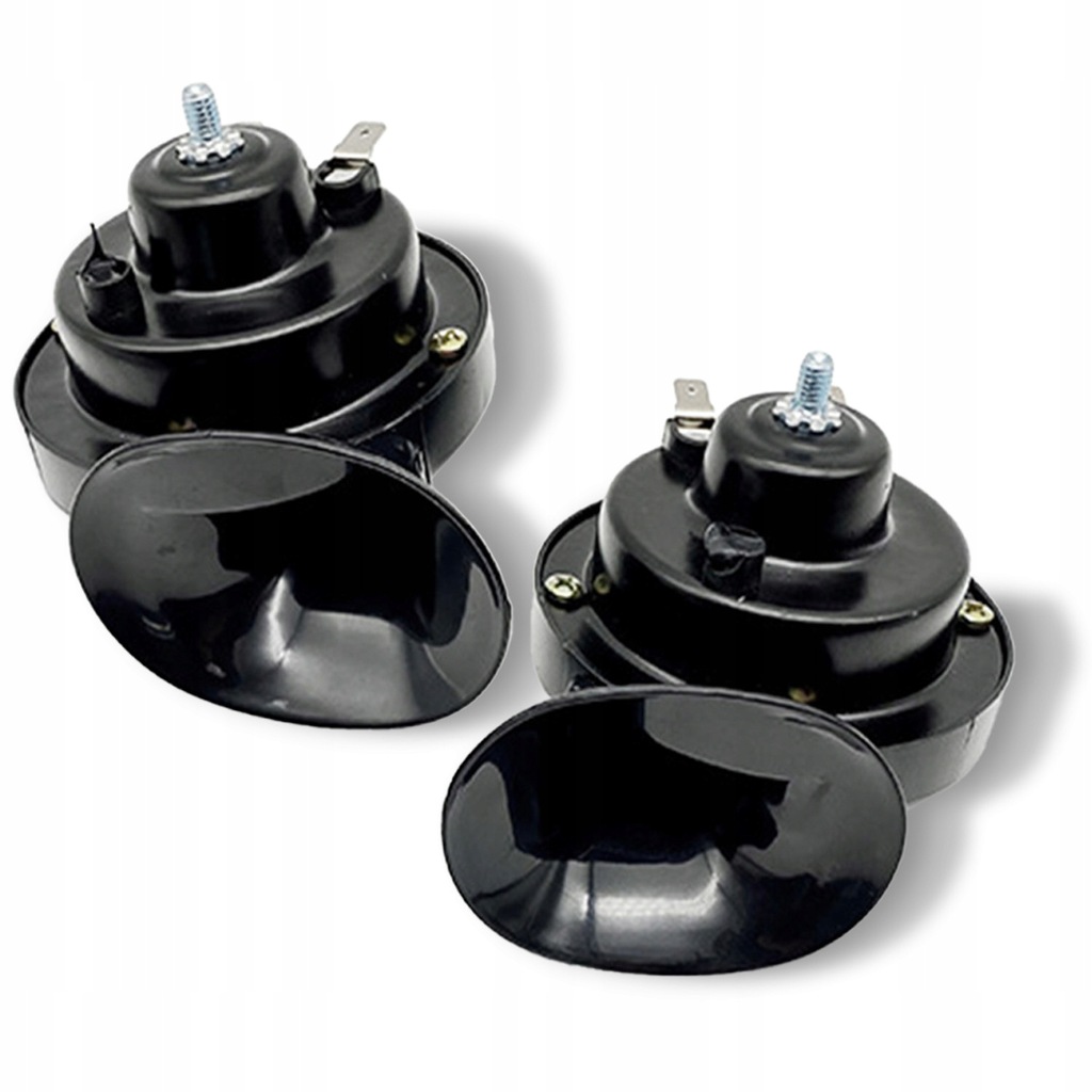 фото №11, 2x міцний клаксон 12v черв'як сигнал звуковий do автомобіля motocykla сигнал