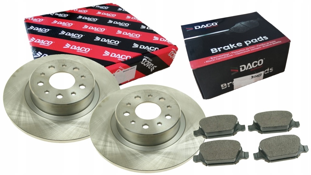 фото №1, Гальмівні диски + гальмівні колодки alfa romeo 156 gt 2002- 276mm задня