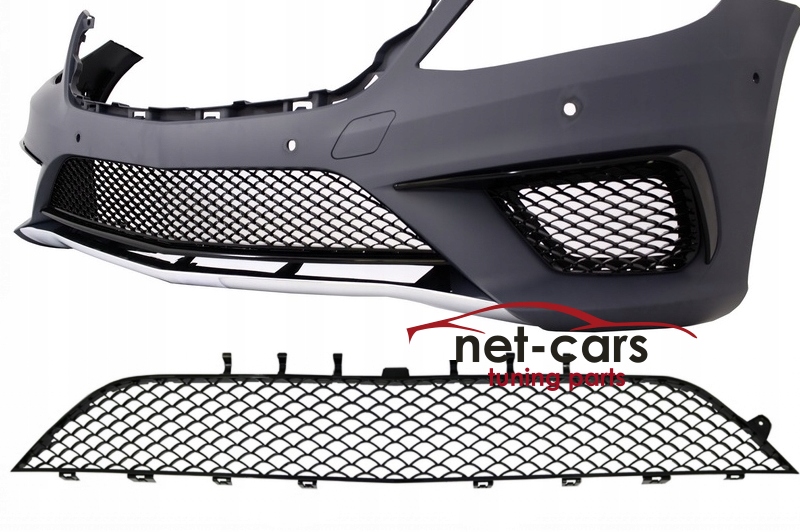 фото №1, Решітка середня бампер mercedes s w222 -17 amg b
