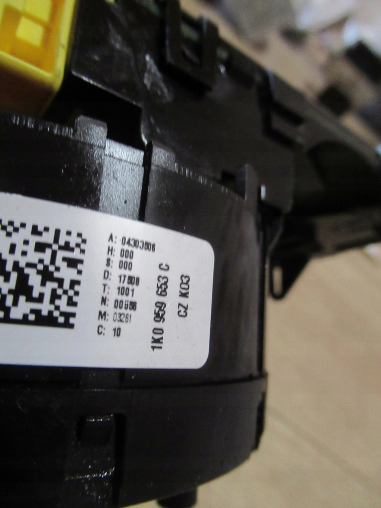 фото №8, Лента подушка безопасности шлейф volkswagen scirocco 08/14r