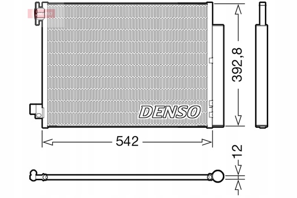 фото №10, Радиатор кондиционера dacia renault dokker 12- ,