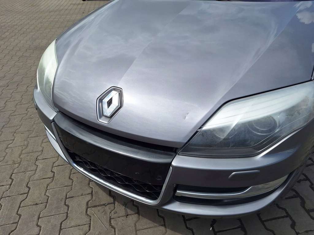 фото №13, Renault laguna 3 iii lift 13- бампер перед tekng bixenon led капот набір
