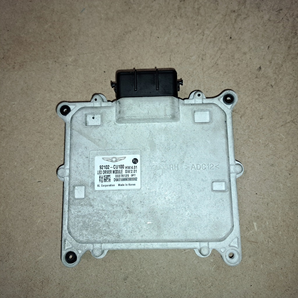 фото №1, Hyundai genesis gv60 full led модуль блок управления преобразователь led 92102cu100
