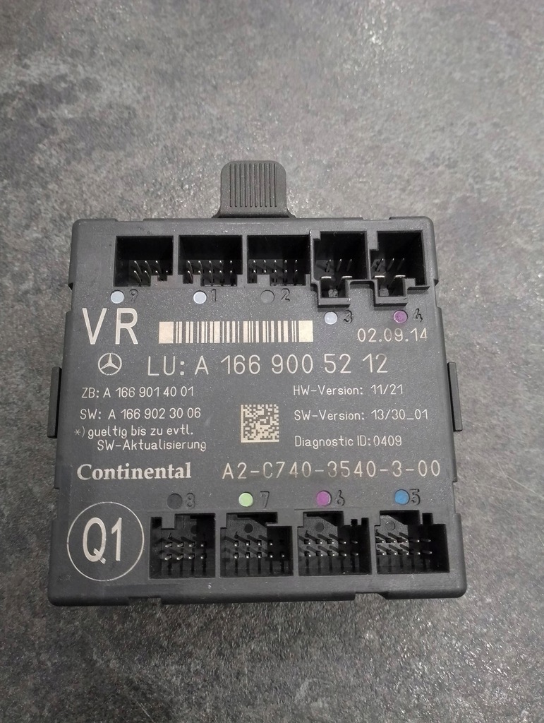 фото №1, Модуль дверь правый перед mercedes w166 a1669005212