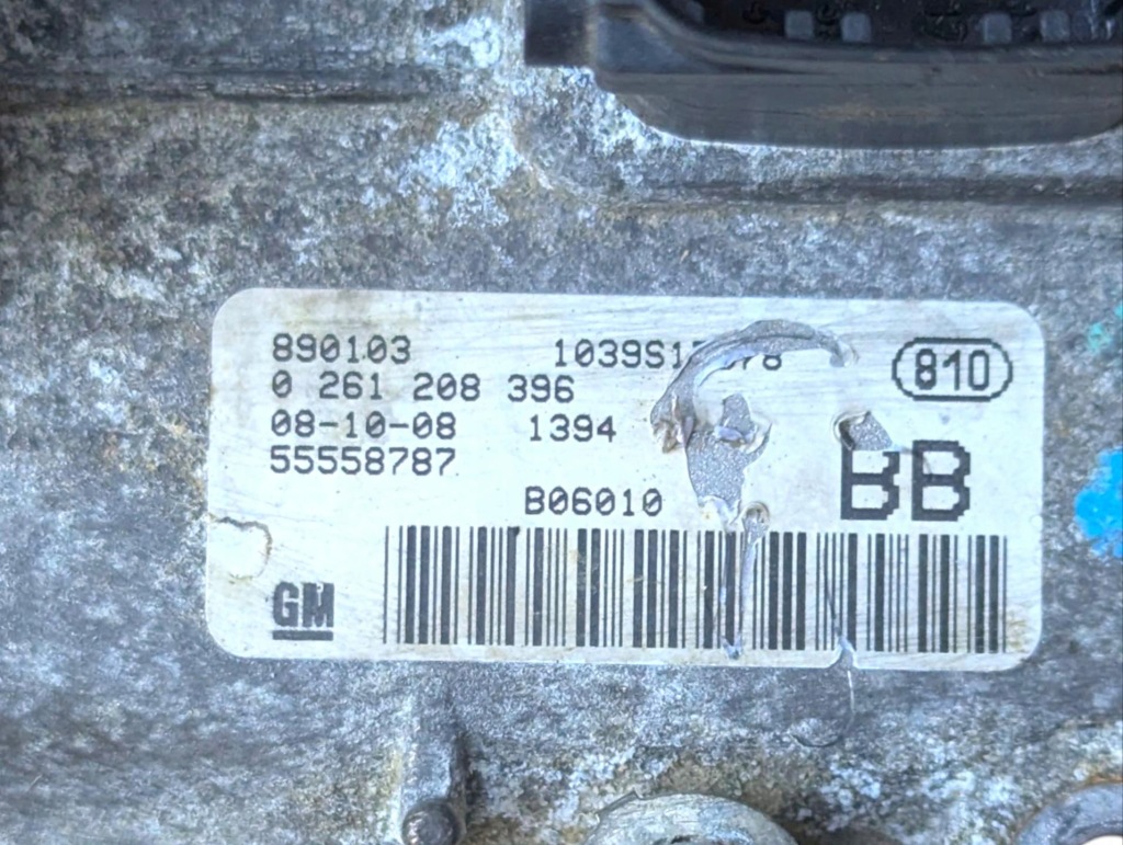 фото №5, Блок управления двигателя opel astra h facelift 2009 55558787