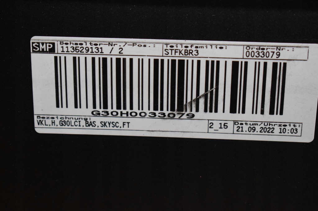 фото №8, Бампер задня задній bmw 5 g30 lci датчики