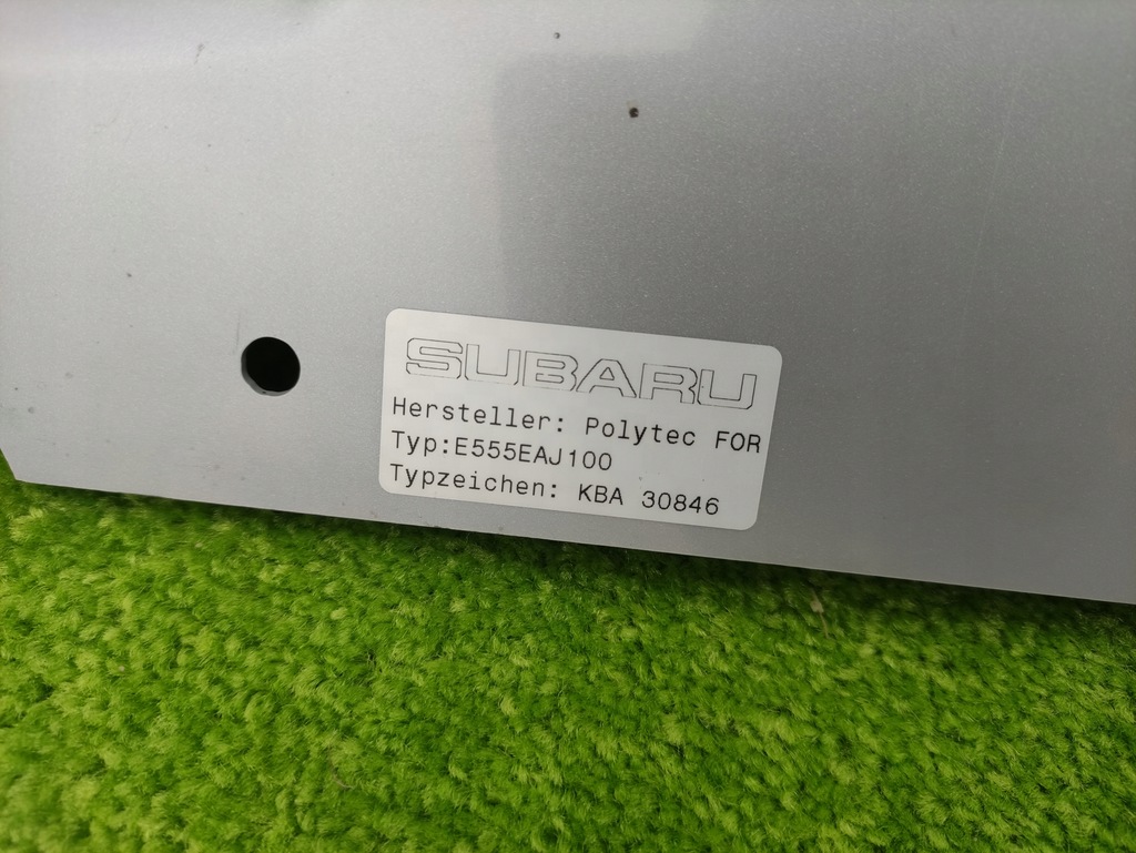 фото №9, Subaru outback v 14- накладка молдинг бампера przó