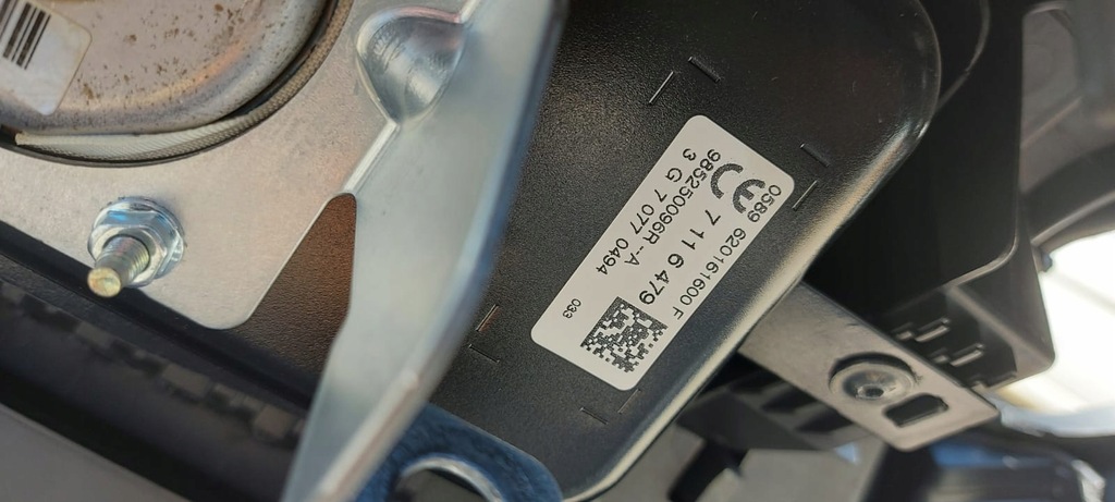 фото №6, Панель приладів приладова консоль подушка безпеки renault clio iv