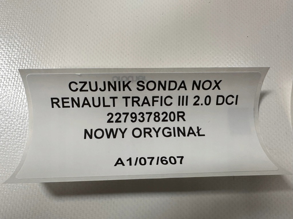 фото №6, Датчик датчик nox renault trafic iii 227937820r
