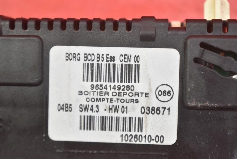 фото №8, Дисплей citroen оригинальный номер 9654149280