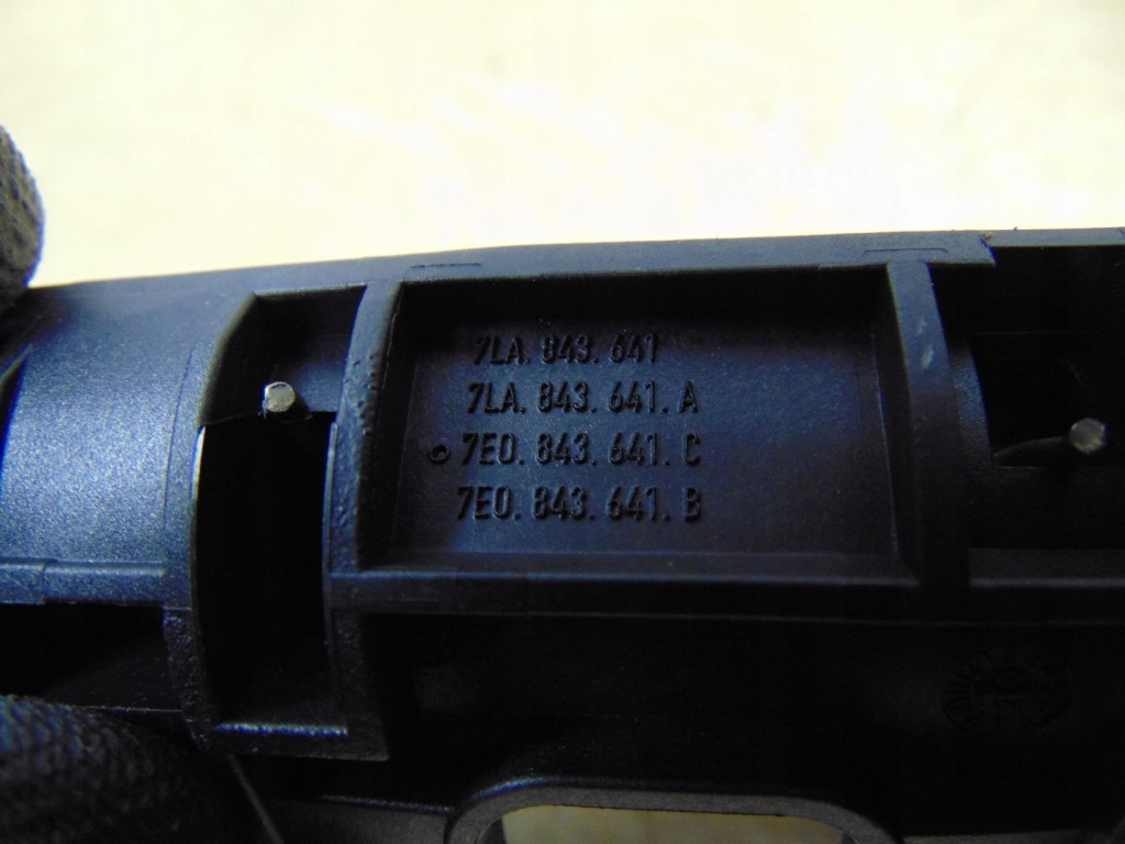 фото №6, Ручка левая внутренняя дверь раздвижных vw transporter t5 t6 7la843641