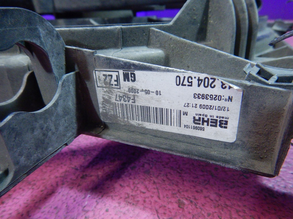 фото №4, Tigra b ii 04- 1,4 16v z14xep вентилятор радіатора резистор 13204570 3 pin