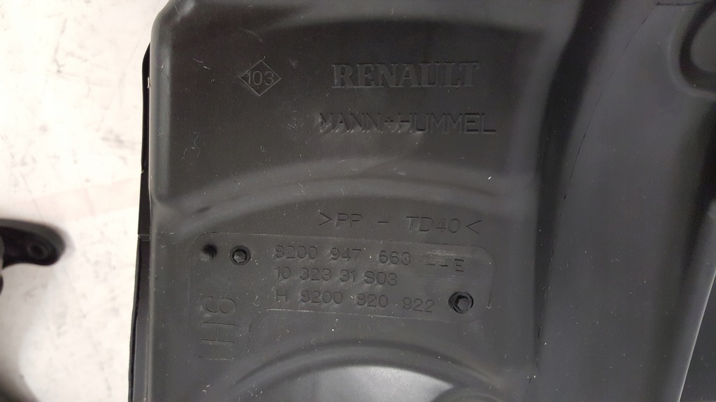 фото №8, Renault корпус фильтра воздуха 8200947663