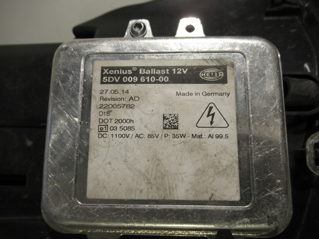 фото №13, Bmw x6 e71 bi ксенон лампа ліва 7271357