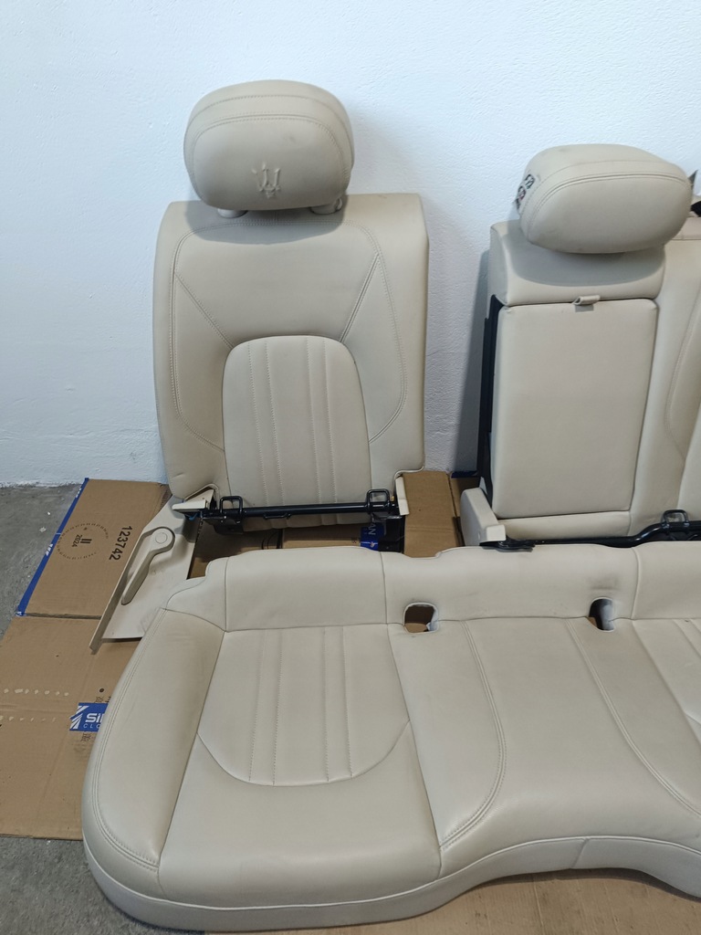 фото №12, Сиденья заднее сиденье обшивки levante maserati