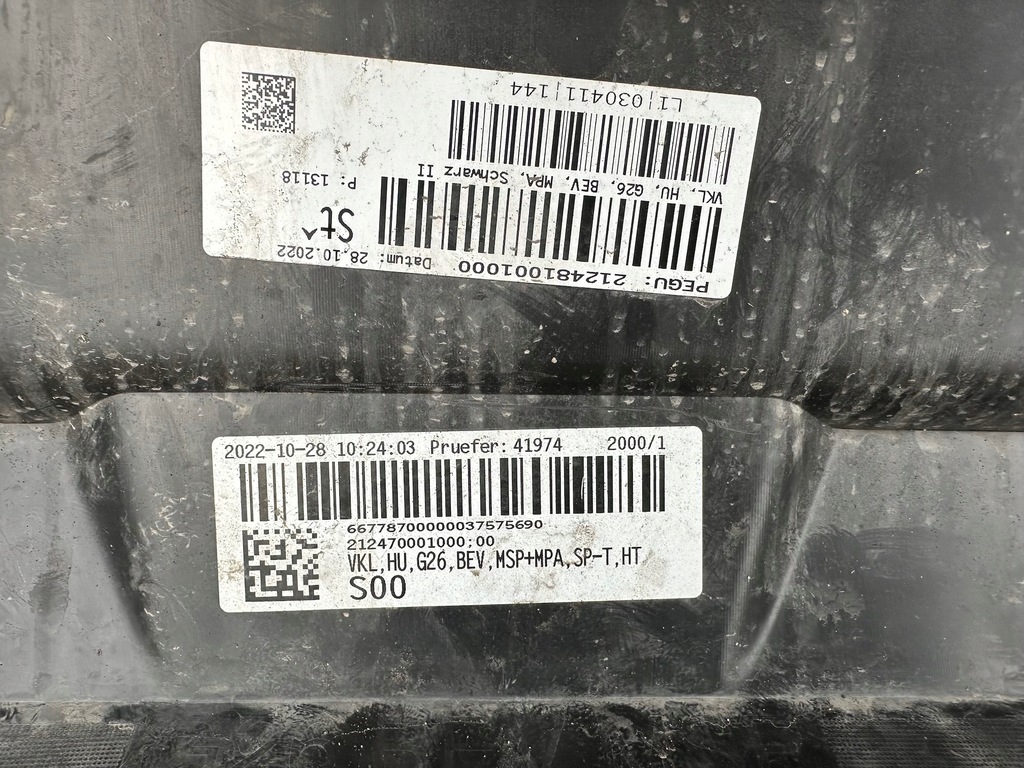 фото №9, Бампер задня задній bmw 4 gran coupe g26 m-pakiet 8078583 + спойлер повний