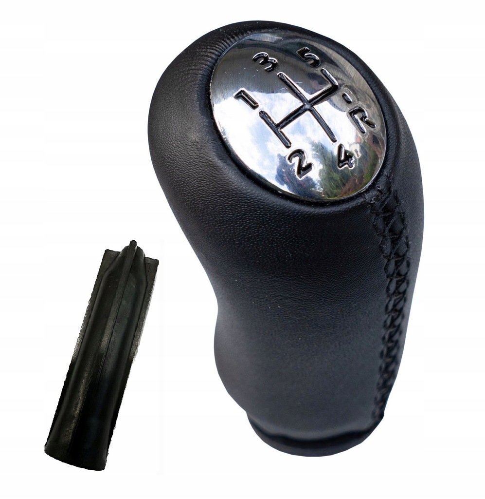 фото №1, Ручка перемикання передач 5b шкіра do renault captur clio megane scenic thalia