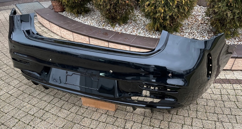 фото №10, Mercedes eqs 297 amg бампер задняя задний диффузор pdc