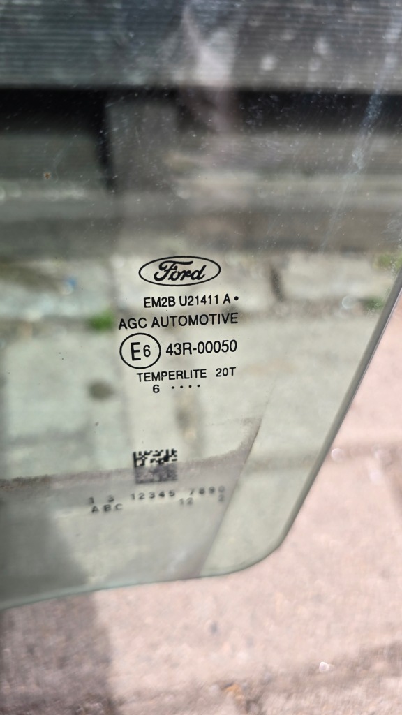 фото №2, Скло двері ліва перед galaxy mk4