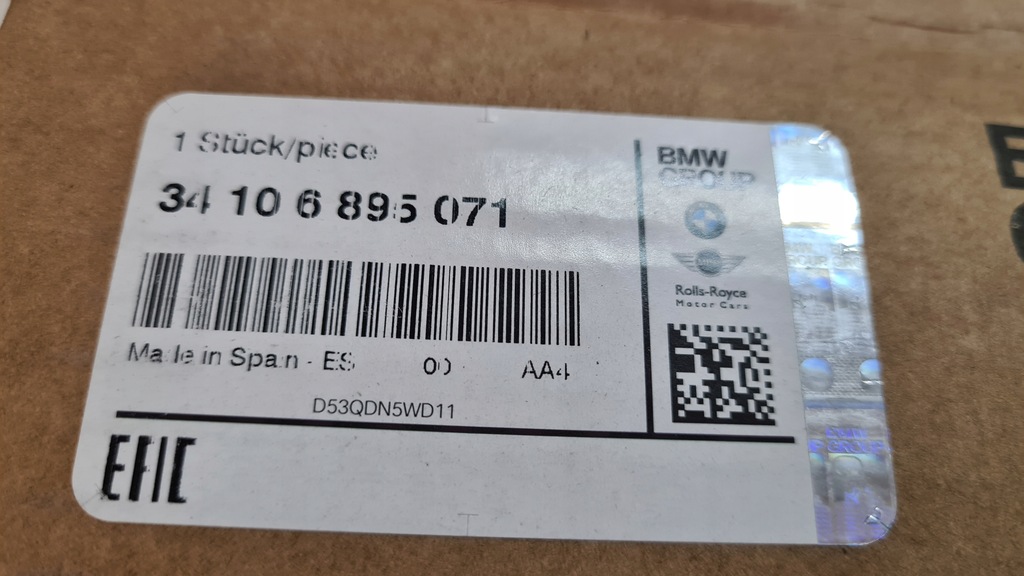 фото №12, Супорти brembo 360mm гальмівні диски гальмівні колодки bmw 1 f40 f44