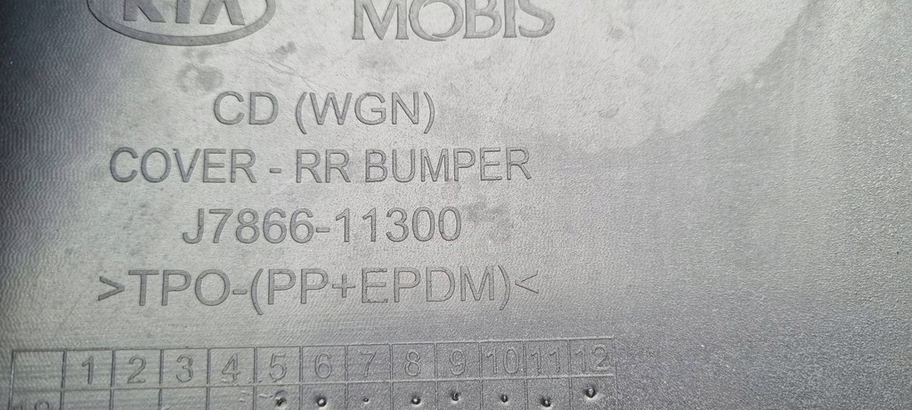 фото №14, Kia ceed iii kombi 2018- бампер задняя оригинал d043