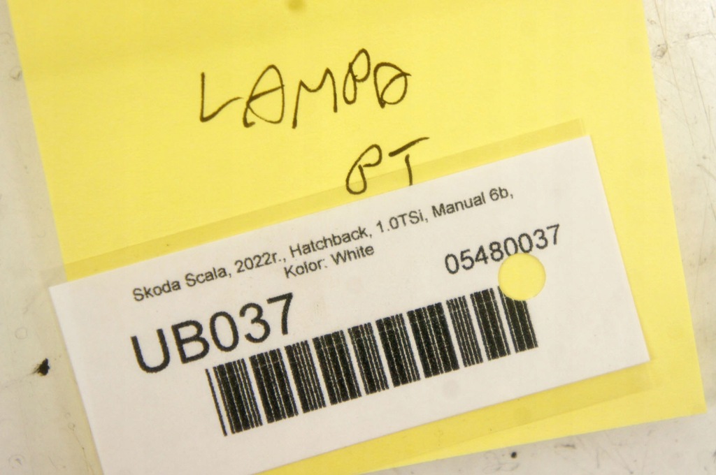 фото №7, Ub037 skoda scala лампа правый задняя 657945094