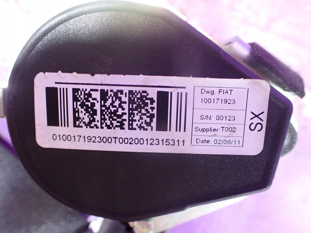 фото №4, Fiat linea pas безопасности задняя левый 100171923