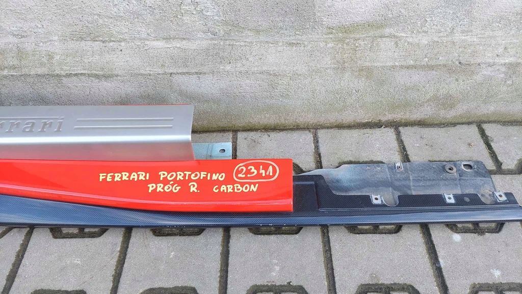 фото №5, Ferrari portofino f164 поріг молдинг поріг права карбон 2341