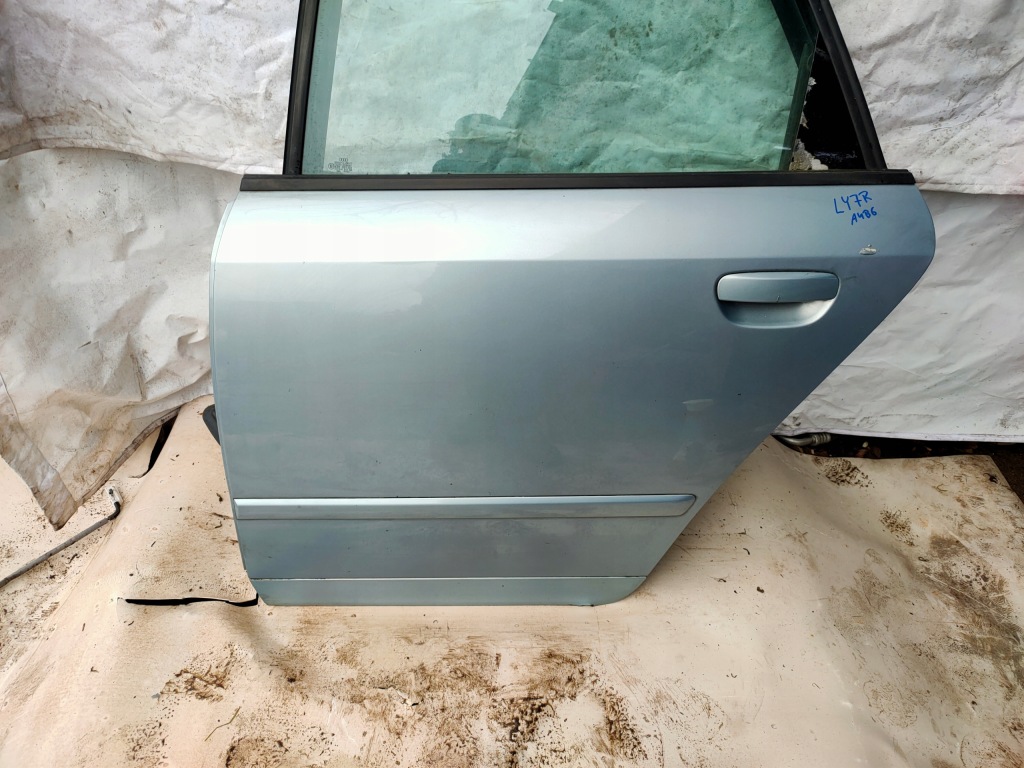 фото №5, Дверь левый задняя ly7r audi a4 b6