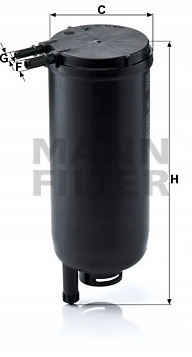 фото №2, Фильтр топлива iveco daily iv 2006-