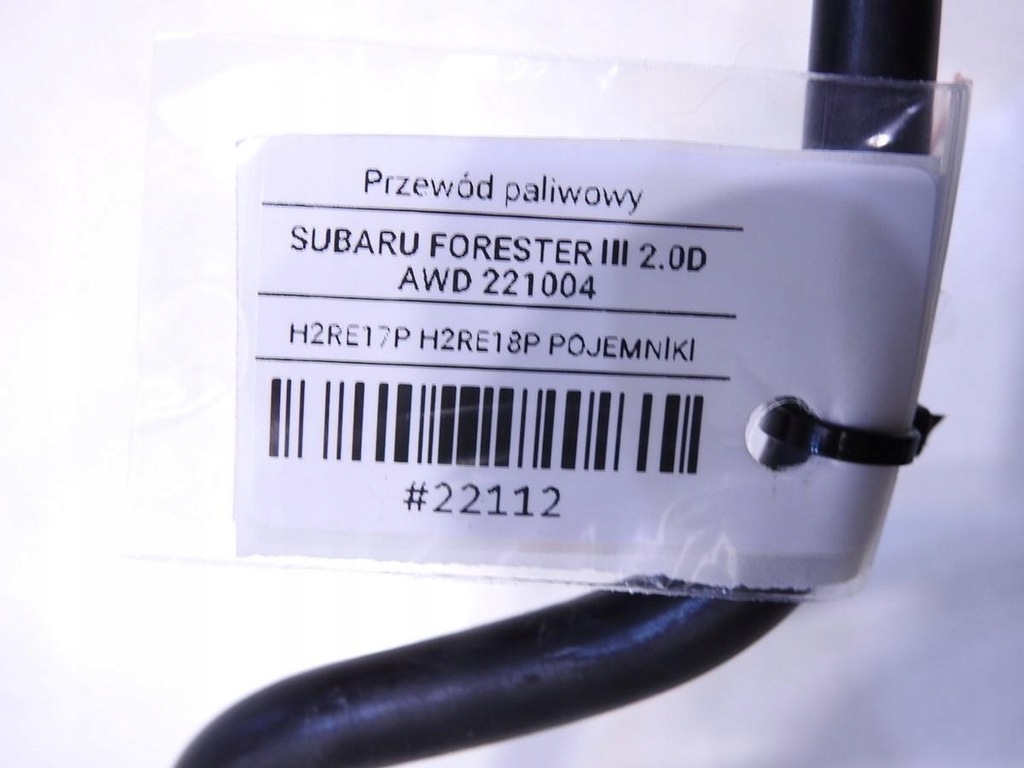 фото №12, Шланг топлива subaru forester iii 2.0 d