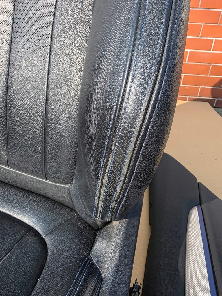 фото №14, Bmw x2 f39 комплект сидінь обшивки super стан czarna шкіра модулі перемикач