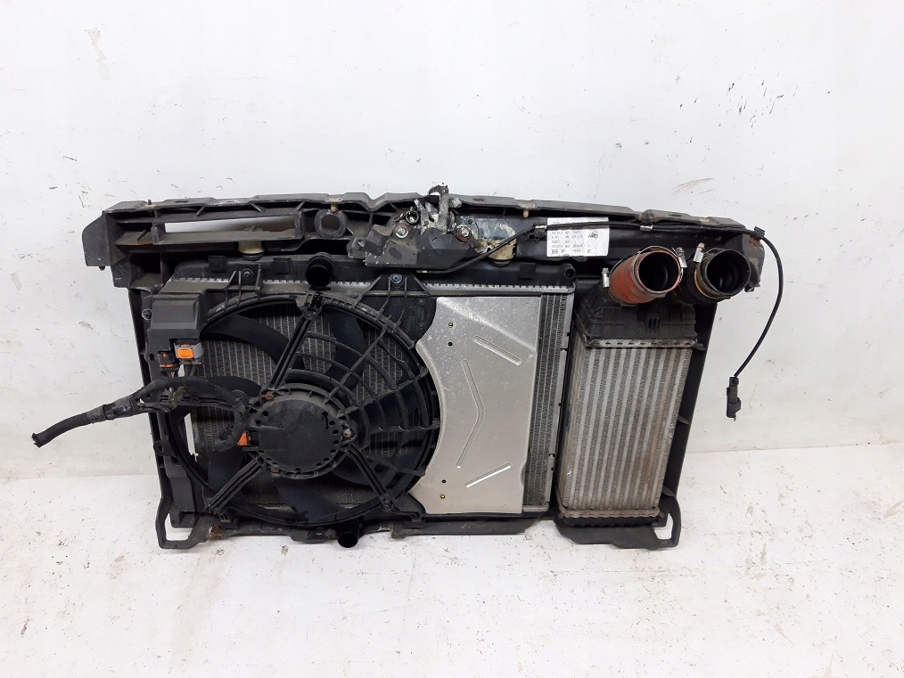 фото №1, Citroen c3 iii 1.2 thp 2016-2023 радиатор pas передний вентилятор