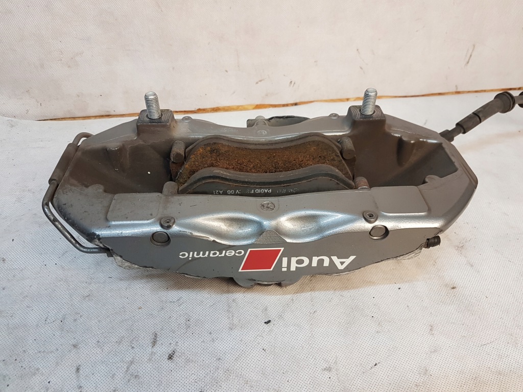 фото №4, Суппорт тормозной левый перед audi r8 4s