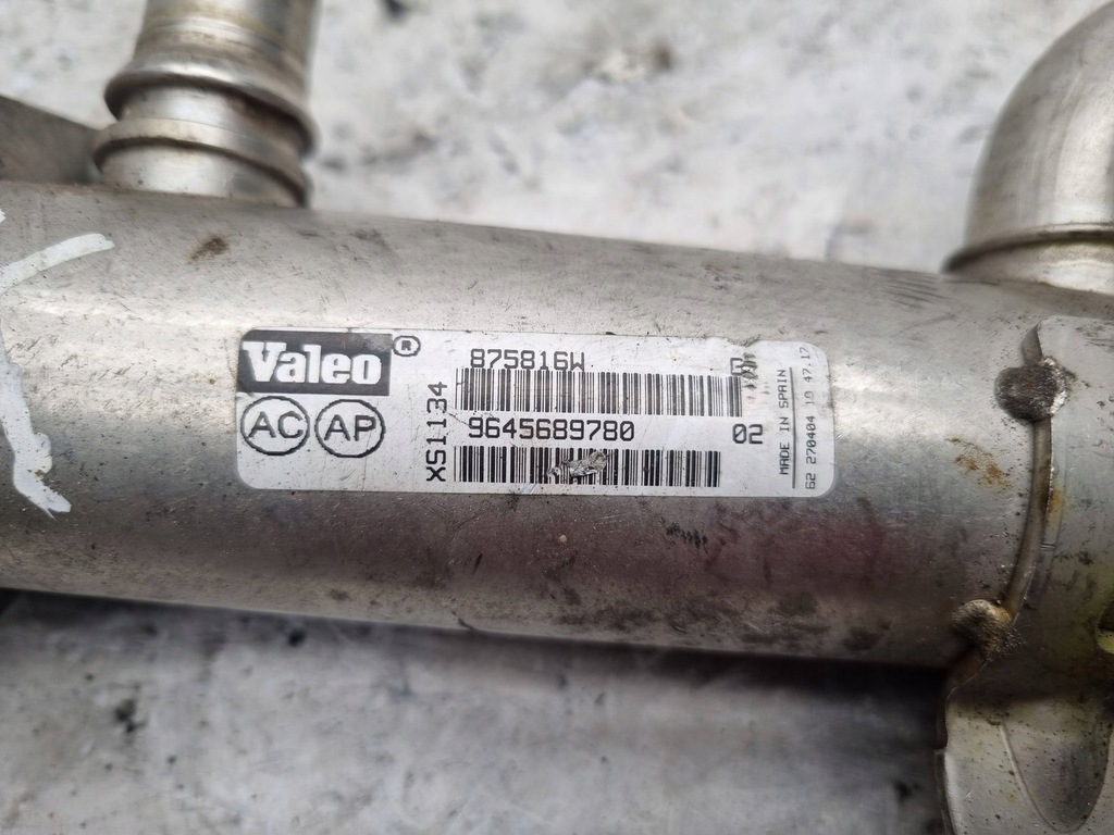 фото №8, Радіатор вихлопних газів egr 9656612380 ford focus mk2 kuga mk1 c-max mk1 2.0 tdci