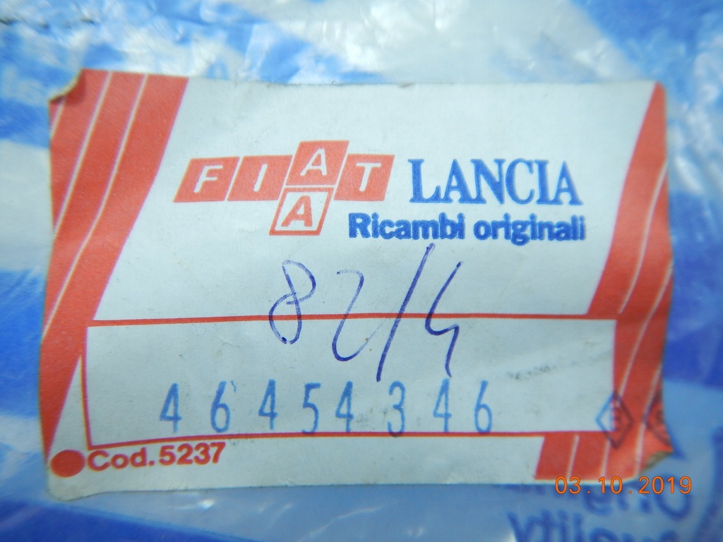 фото №7, Шланг klinowymatyzacji fiat punto td 93-97 / 46454346