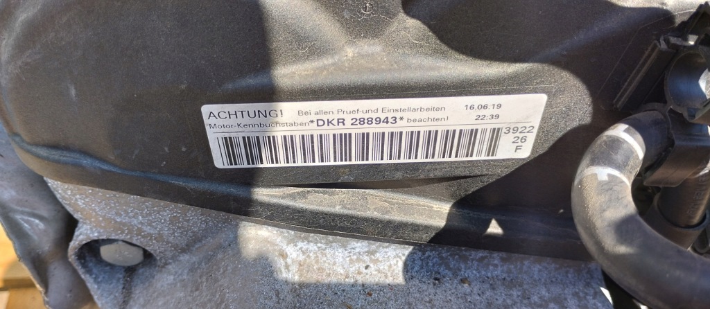 Купить Двигатель комплектный  dkr audi q2 81a 1.0 tsi tfsi 2019r 85kw 115km 59tys