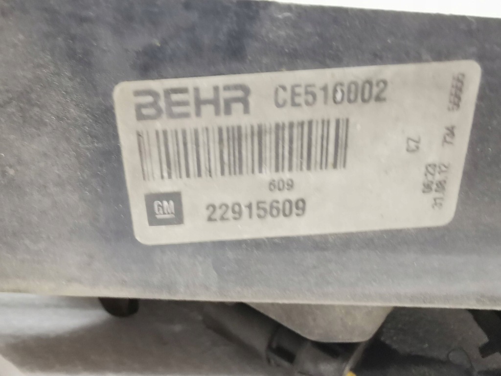 фото №10, Вентиляторы + радиатор комплект opel insignia a 2012 22915609 all/w/g