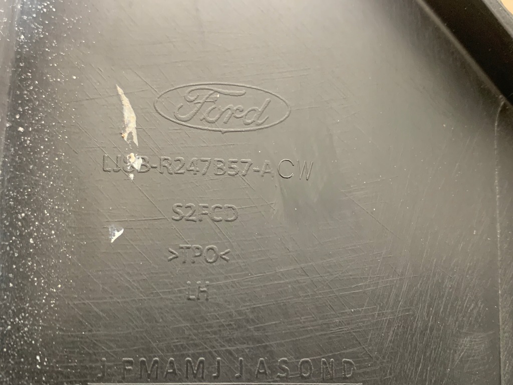 фото №15, Ford mustang mach-e 2021r молдинг рамка стекло дверь левый задняя оригинал