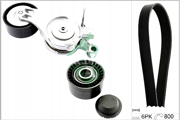 фото №2, Ina 529 0213 10 набор ремень клиновой многоручейковый