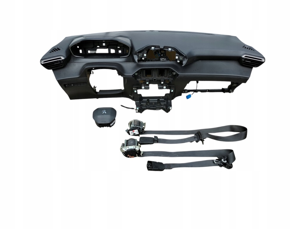 фото №1, Подушка безопасности приборная панель консоль подушка ремни peugeot 208 ii 2008 ii 2019- orygi