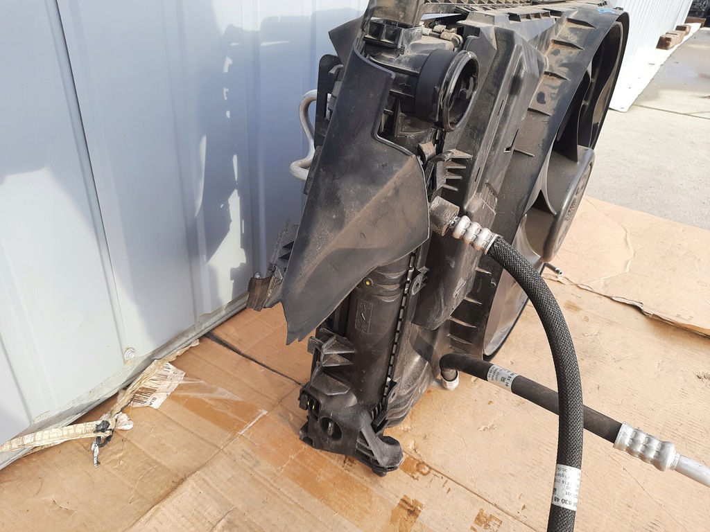 фото №8, Mercedes glk x204 09-15 lift радиатор wody вентилятор комплект usa