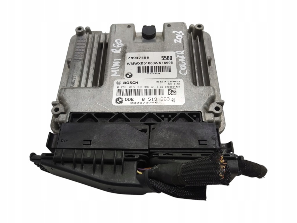 фото №1, Бортовий комп'ютер блок керування двигуна mini countryman r60 2.0d 2010-2015 8519663